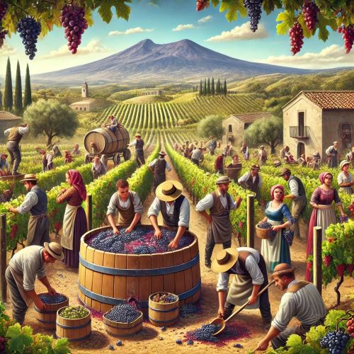 La vendemmia in Sicilia: tradizioni e festeggiamenti