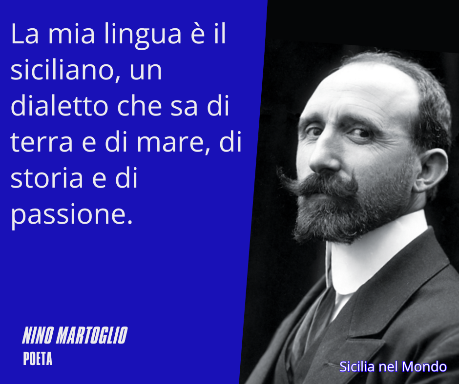 La mia lingua è il siciliano, un dialetto che sa di terra e di mare, di storia e di passione.