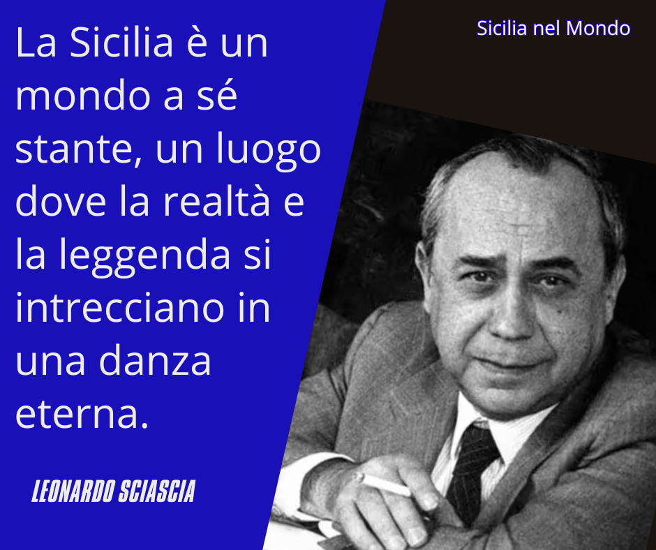 La Sicilia è un mondo a sé stante, un luogo dove la realtà e la leggenda si intrecciano in una danza eterna.